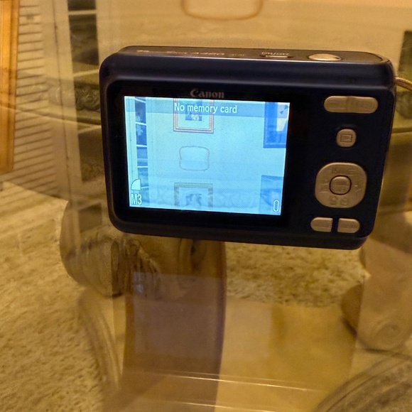 Canon PowerShot A480 10.0MP Digital Camera Blue Tested & Working - Picture 10 of 10